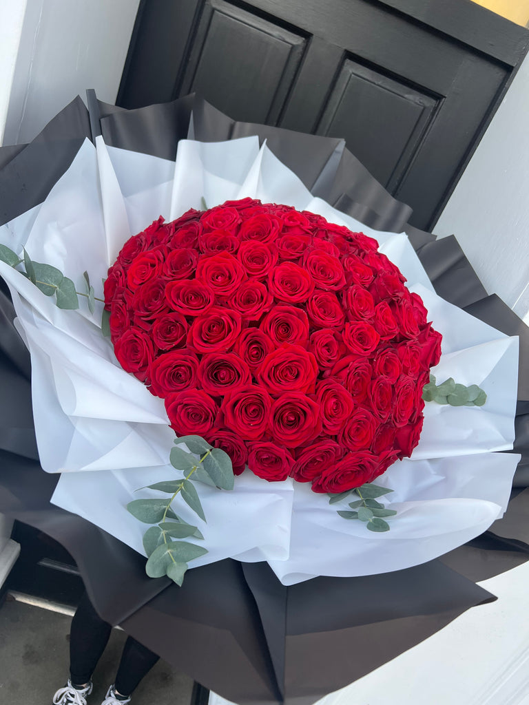 Pure Red Rose Dome